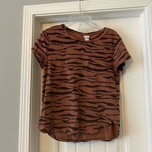 Animal Print Tee